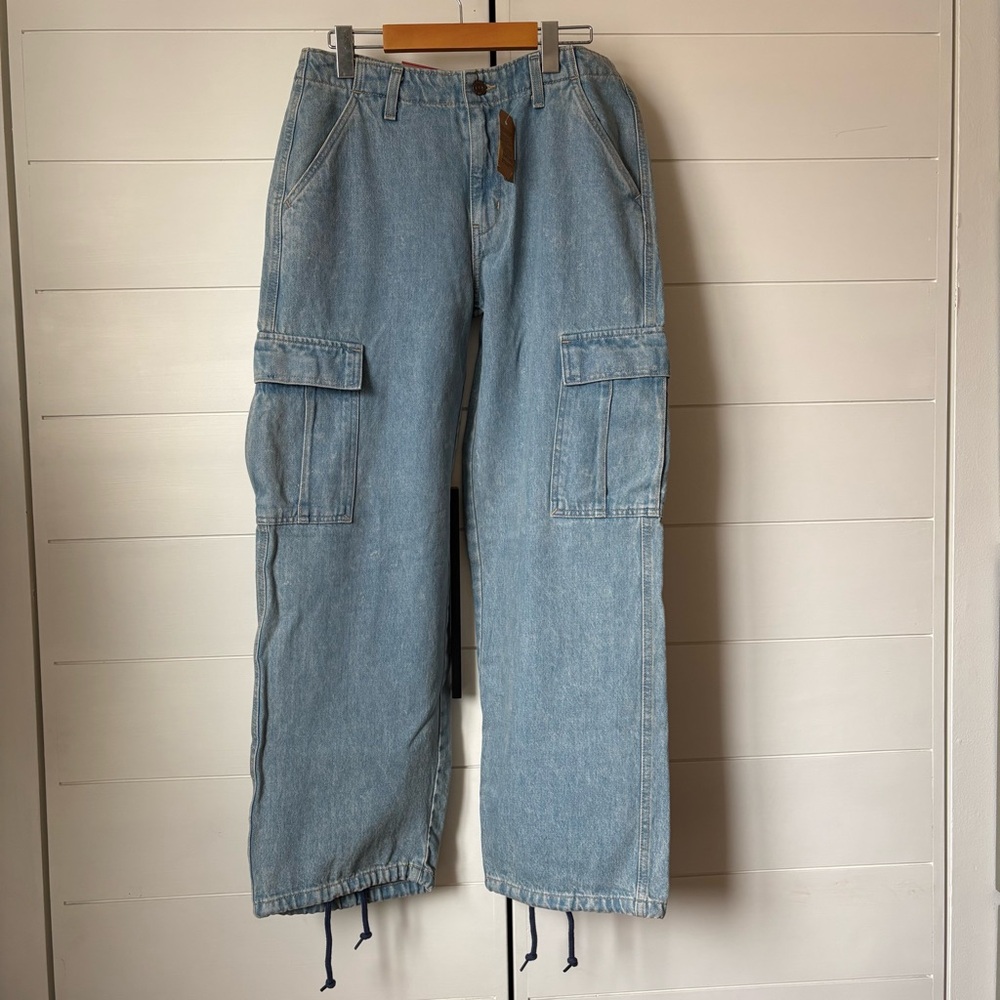 Levi's Light Blue Women’s Cargo Jeans